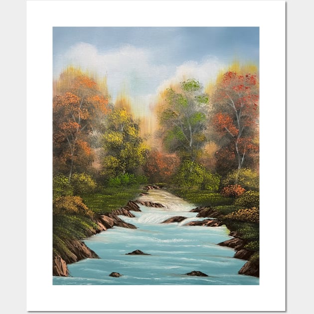 Peaceful Stream Wall Art by J&S mason